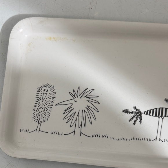 IKEA Onskedrom Silly Kooky Bird Tray Rectangle 19.5" Olle Eksell
Melamine - Picture 4 of 4